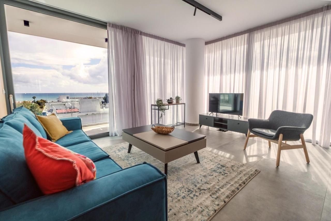 Gaia Seaview Apartment 1 Ларнака Экстерьер фото